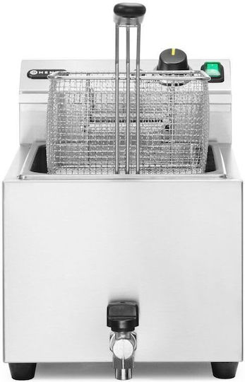 Hendi Electric Fryer 6.6kW Capacity 10lt 30.2x37.5x68.7cm Profi Line