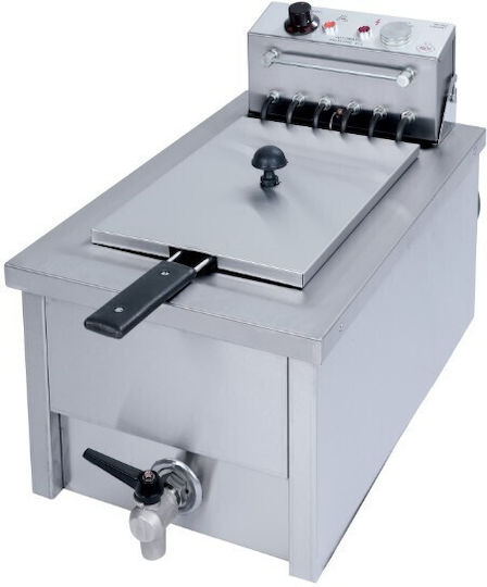 M&M equipment Fryer Electrică 5.1kW Capacity 10lt 35x54x29cm F100