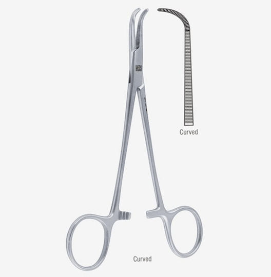 Hilbro Ιατρική Πιάστρα Gebogen 18cm 1Stück