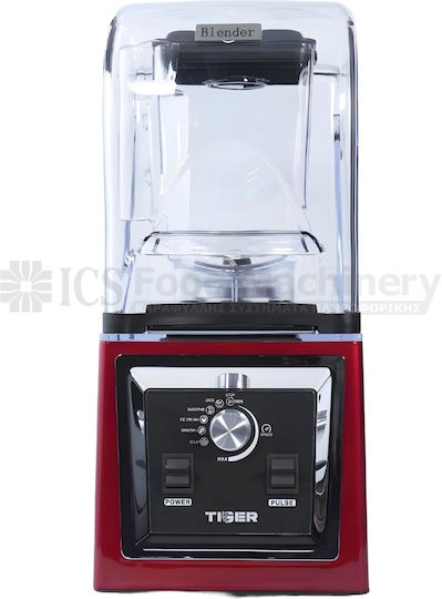 Dynamic Gb A300 Commercial Blender 2kW Red Red with Jug Capacity 2lt 22.4x22.2x49.3cm