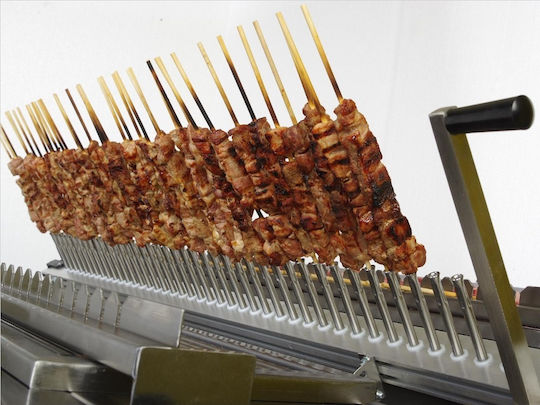 Sergas SK40 Skew Grill Coal with Dimensions 47x124x30cm
