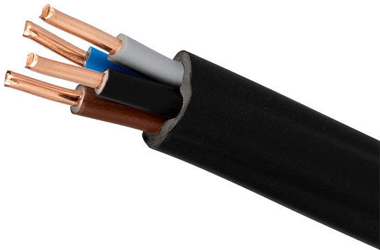 Elmark Power Cord with Diameter 4x1.5mm² in Black Color 1m 1pcs