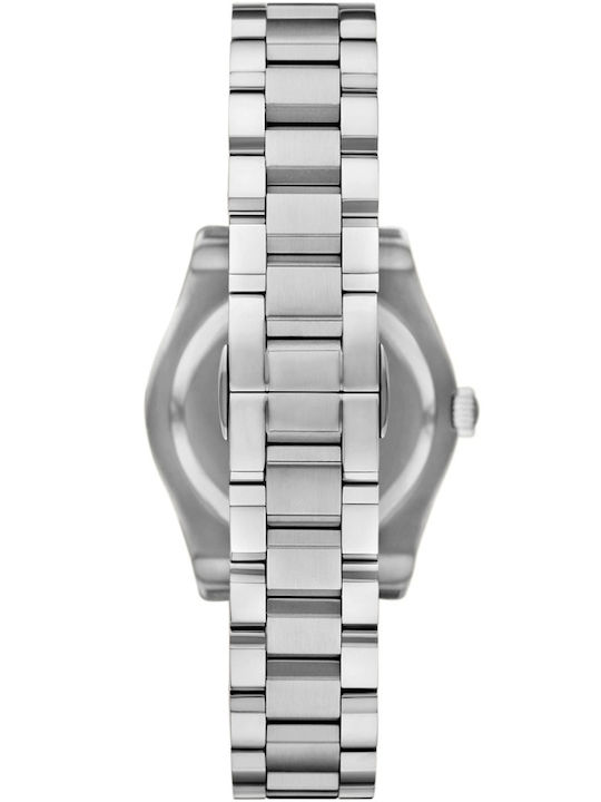Emporio Armani Ρολόι Μπαταρίας με Μεταλλικό Μπρασελέ Emporio Armani Ρολόι Μπαταρίας με Μεταλλικό Μπρασελέ