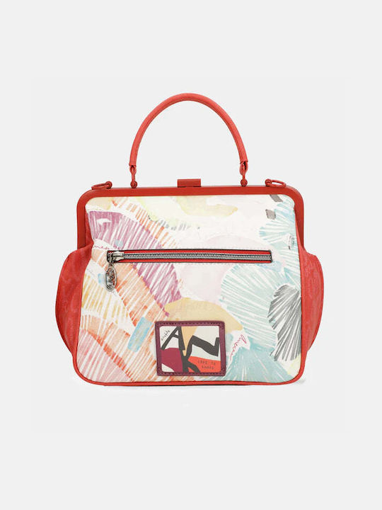 Damen Tasche Schulter Rot
