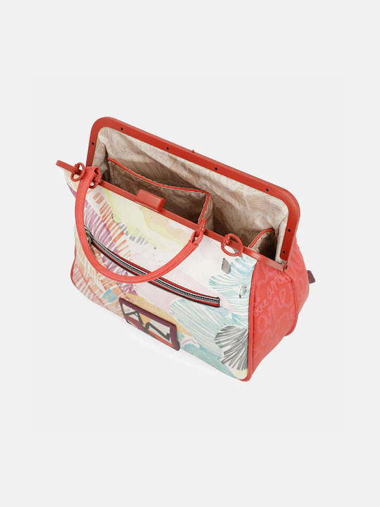 Damen Tasche Schulter Rot