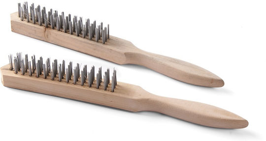 Hendi Holzgriffe Grillbürsten 29cm 2Stück