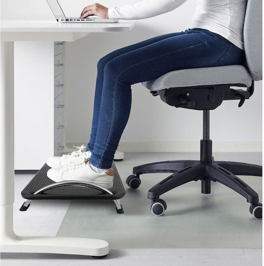 Techly Office Footrest with Adjustable Tilt
