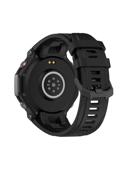 Каишка Силикон Черен (Amazfit T-Rex 3)