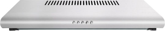 Tesla Freestanding Vent Hood 60cm Inox