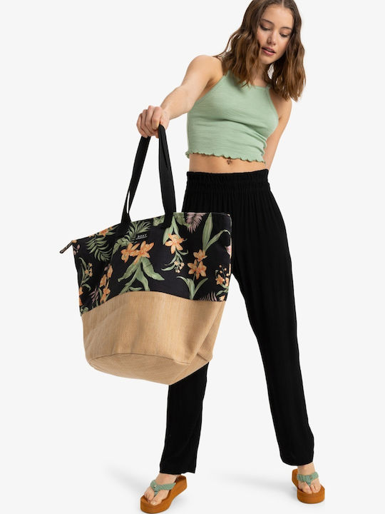 Roxy Waikiki Life Stoff Strandtasche Grau