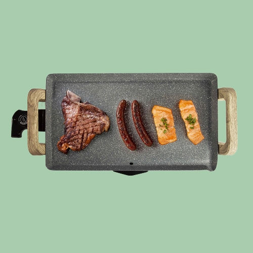 Livoo Griddle Nature Teppanyaki Πλάκα Ψησίματος 46x26εκ.