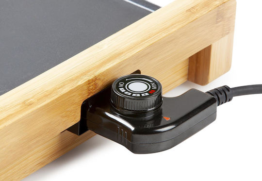Domo Teppanyaki Grilling Plate with Adjustable Thermostat 2200W 50.5x25cm.