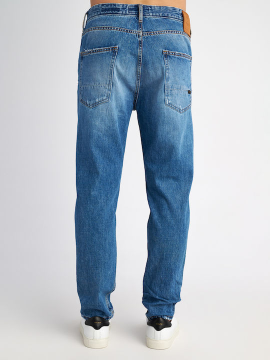 Herren Jeanshosen mit Lose Anwendung Blau