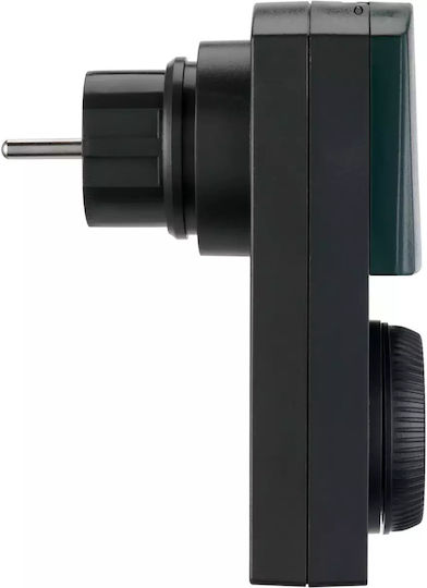 REV Timer With Dawn Automatic IP44 Μηχανικός Χρονοδιακόπτης Πρίζας Ημερήσιος με Δυνατότητα Αντίστροφης Μέτρησης Εξωτερικού Χώρου IP44