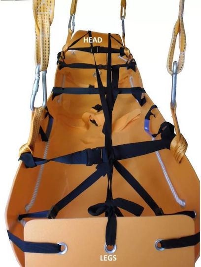 Pharmamedihelp Rescue Stretcher I Σεντόνι Μεταφοράς Πτυσσόμενο 252x87x5cm