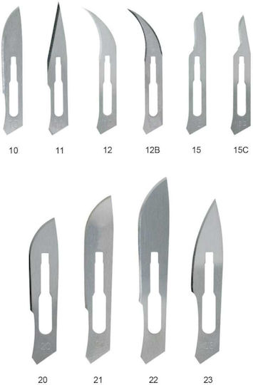 Bournas Medicals Medical Scalpel No15 122.001.15 100 Pieces