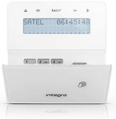 Satel Security Access-Control Keypad with Screen White
