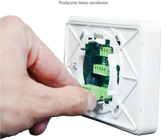Ropam Security Access-Control Keypad Touch with Screen White TPR-4BS