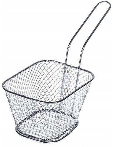 Orion Strom Serving Basket Metallic with Dimensions 10x8.5x6.5cm 1pcs