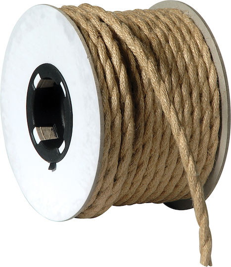 ARlight DS 138-2R Fabric Cable 2x0.75mm² 5m in Beige Color 1m 0284081