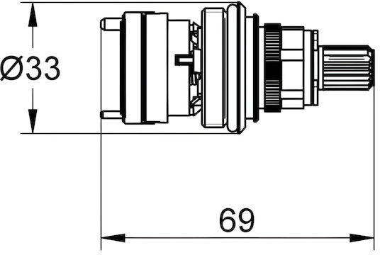 Grohe Μηχανισμός Μπαταρίας 47364000