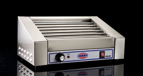 Johny AK/10-R7 Commercial Hot Dog Grill Machine 1.1kW 50x24x18cm