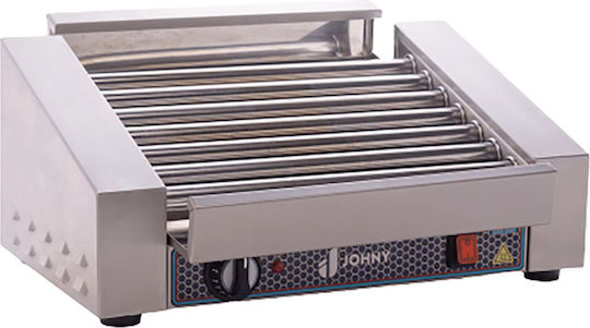 Johny AK/10-R7 Commercial Hot Dog Grill Machine 1.1kW 50x24x18cm