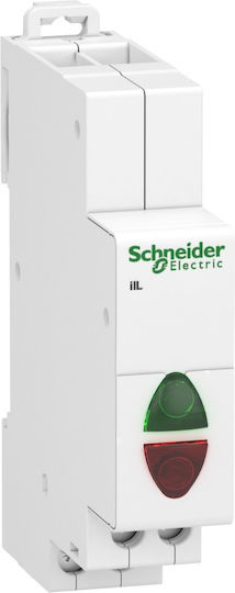 Schneider Electric iIL Double Panel Indicator Red Light