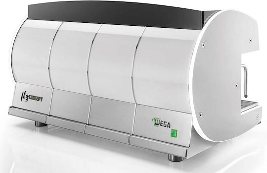 Wega MyConcept EVD Мат черно Професионална Еспресо Машина с 3 Група Р104xД60xВ59см