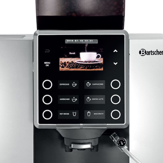 Bartscher KV1 Classic Mașină de cafea automată cu Putere 2.7kW 305x550x380cm.