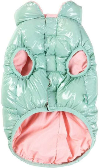 Fuzzyard Puffer Μπουφάν Σκύλου Πράσινο Large / XSmall με Μήκος Ράχης 60 εκ.