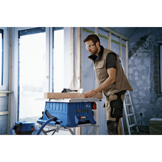 Bosch GTS 18V-216 Solo Bandsäge mit Sägeblattdurchmesser 216mm & Schnittgeschwindigkeit 4500Umdrehungen pro Minute
