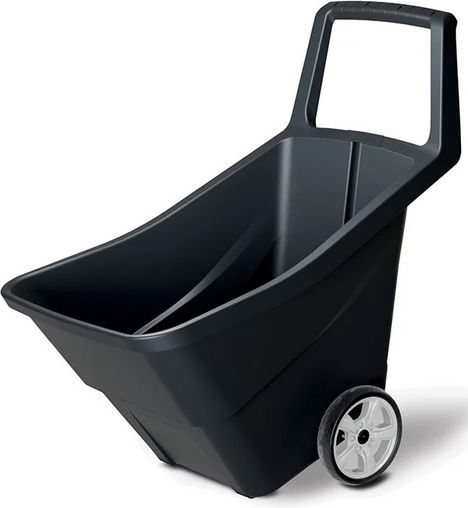 Load & go III Wheelbarrow Καρότσι Κήπου Μεταφοράς Ξύλων Πλαστικό Δίτροχο 95lt 84x84x92.5εκ.