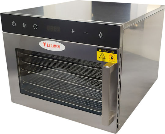 Karamco Ss06h Αποξηραντής Τροφίμων για 5 δίσκους 700W 34x45x31.8cm