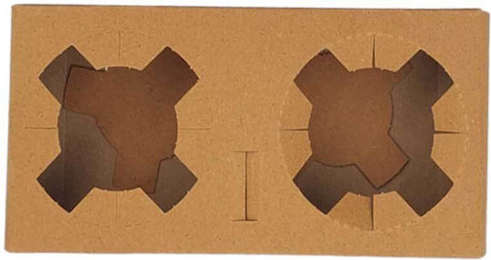 Ecocraft Double Disposable Cup Holder 50pcs