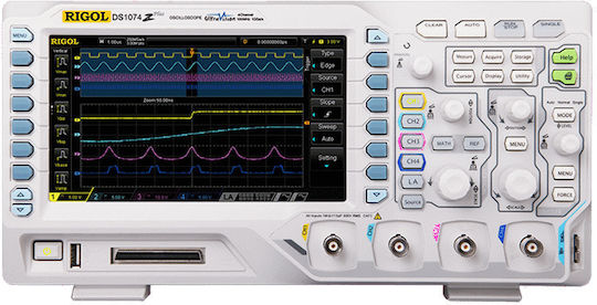 Rigol DS1074Z-S Heat Rate Monitor Hand Tool 70MHz with 4 Channels and 7" Screen