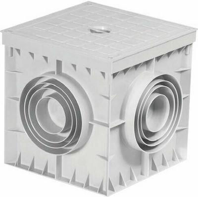 Courbi Plastic Sewer Drain 40x40cm 08-20003-400