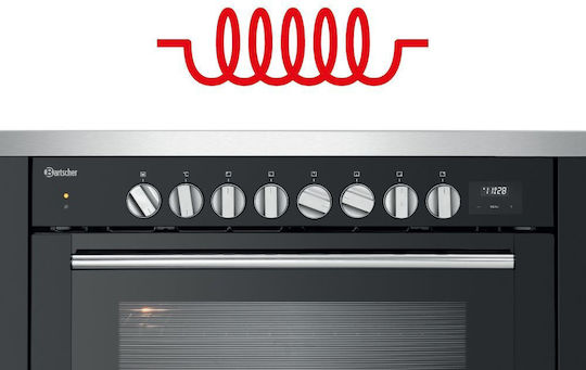 Bartscher Κουζίνα Kochfelder Ofen Multifunction