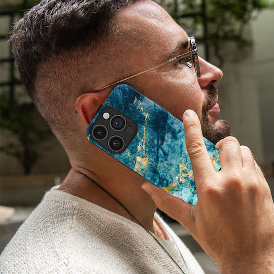 Sonique Marble Series Case Oneplus 12 5g Blue