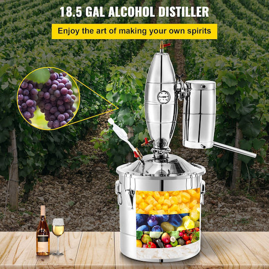 Vevor Aparat de distilat 70lt