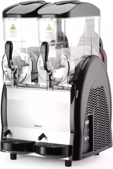 Hendi 274224 Slushy-Maschine mit Fassungsvermögen 2x12lt