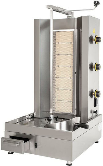 Sergas Μηχανή Γύρου Υγραερίου DG7N με Γυριέρα για 70kg