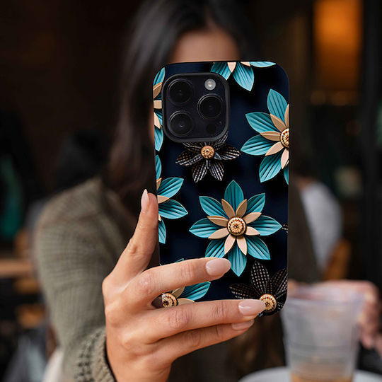 Θήκη Sonique 3d Flower Series Oneplus Nord Ce 5g Γαλάζιο