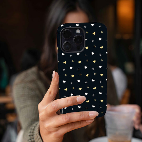 Sonique Heart Serie Hülle Oneplus 10t Schwarz 01