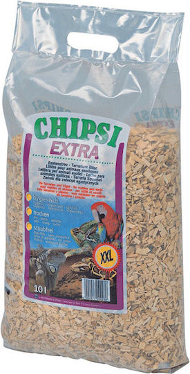 Chipsi Chipsi Extra Wooden Substrate for Reptiles Terrarium 3.2gr