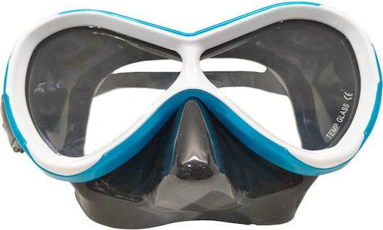 Fortis Kinder Tauchmaske Hellblaue