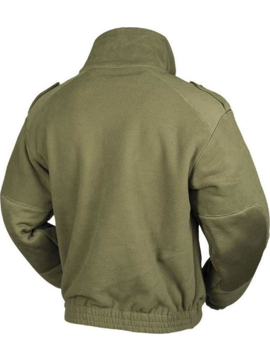 Mil-Tec OD Cold Weather Fleece Khaki Jacket