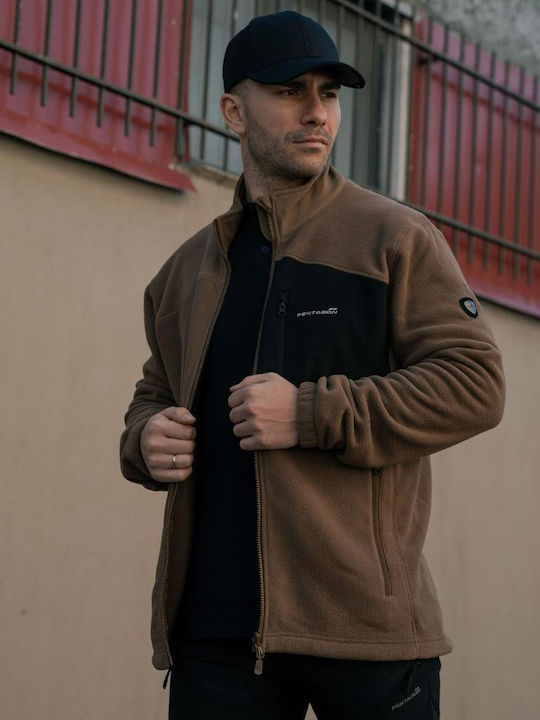 Pentagon Athos 2.0 Hunting Cardigan Fleece Camo Green