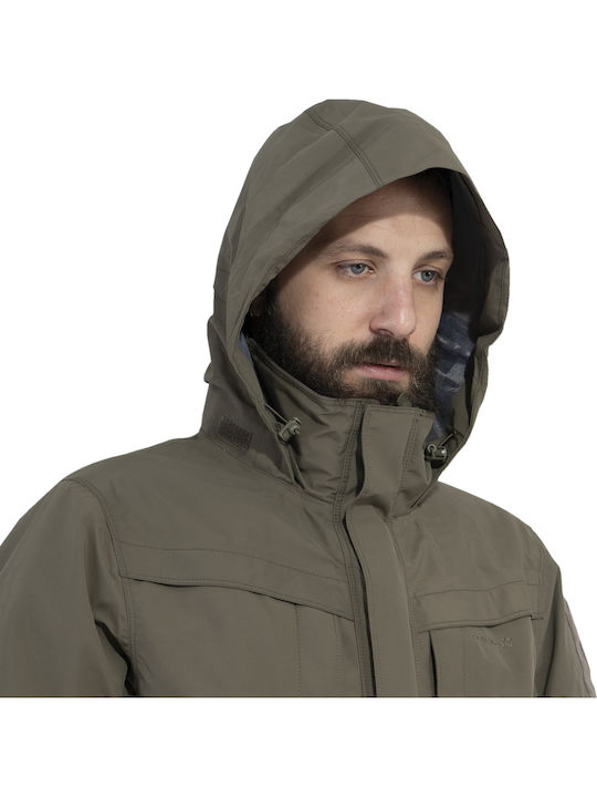 Pentagon Hurricane Jagdjacke Vlies Rot