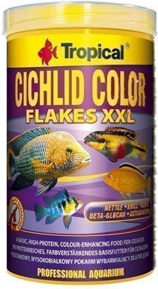 Tropical Color Tropical Fish Food Flakes with Spirulina 250ml